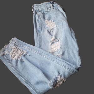 Hollister High Rise Slim Fit Straight Leg Jeans 27